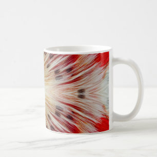 Kaleidoscope Bearded Barbet design Coffee Mug