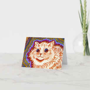 Kaleidoscope Cat Invitation