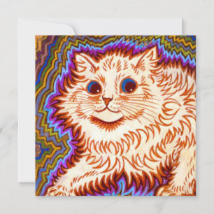 Kaleidoscope Cat Invitation