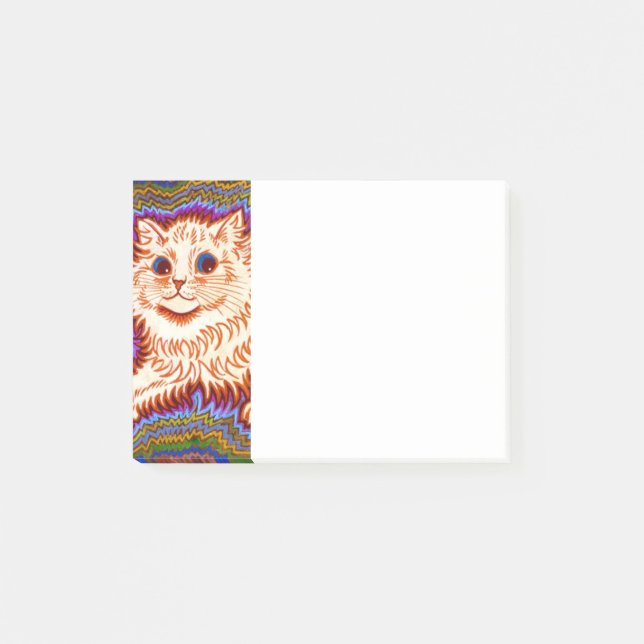 Kaleidoscope Cat Post-it Notes (Front)