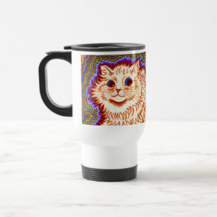 Kaleidoscope Cat Travel Mug