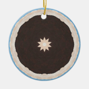 Kaleidoscope Chocolate Pie Ornaments