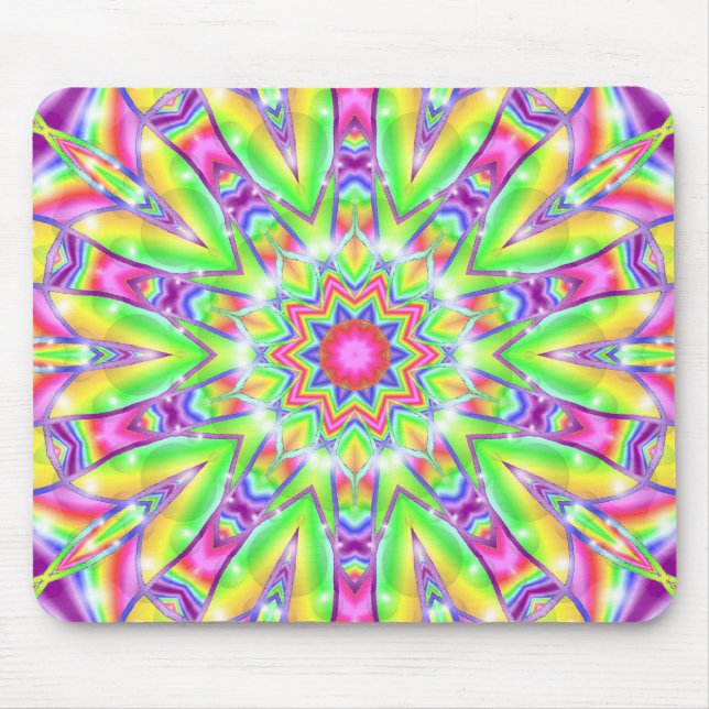Kaleidoscope Circus Mouse Pad (Front)
