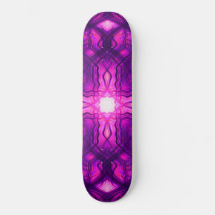 Kaleidoscope cross pattern skateboard