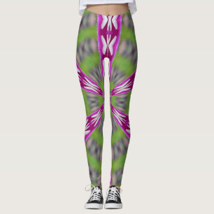 Kaleidoscope Dahlia Leggings