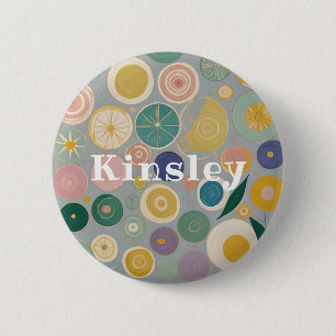 Kaleidoscope Dream Personalised 6 Cm Round Badge