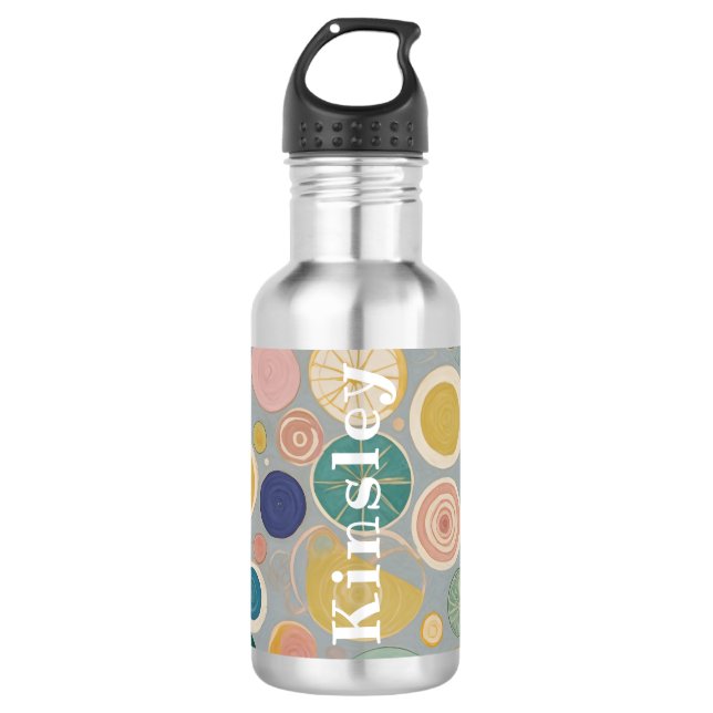 Kaleidoscope Dream Personalized 710 Ml Water Bottle (Front)