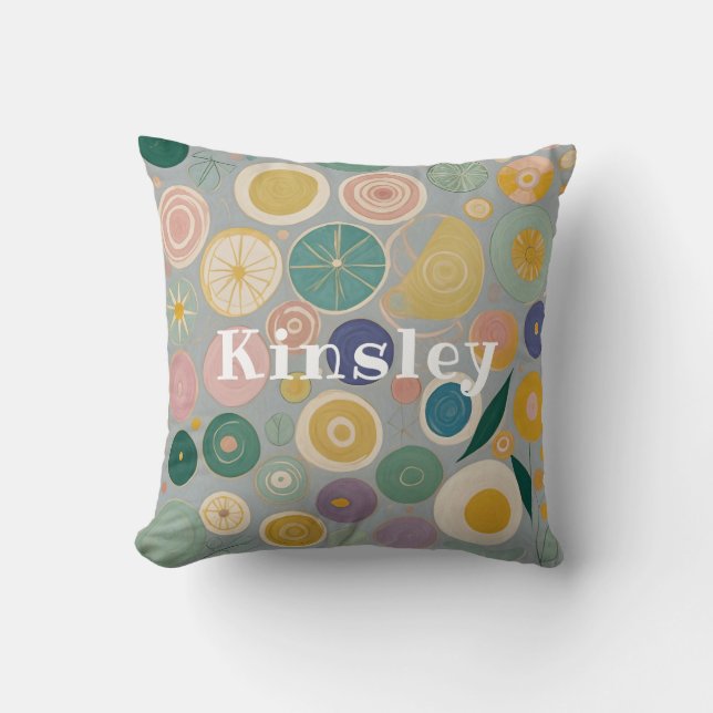 Kaleidoscope Dream Personalized Cushion (Front)
