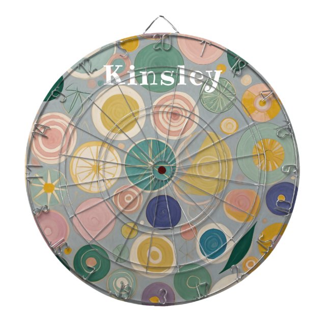 Kaleidoscope Dream Personalized Dartboard (Front)