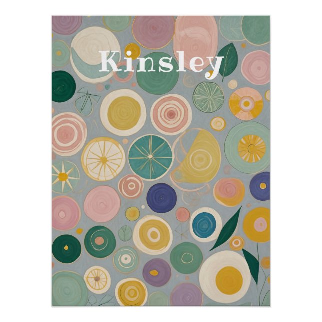 Kaleidoscope Dream Personalized Poster (Front)