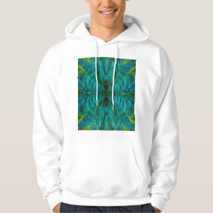 Kaleidoscope Feather Design Hoodie