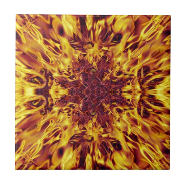 Kaleidoscope Fire Explosion Tile (Front)