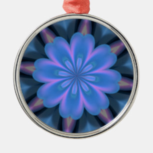 Kaleidoscope Flower Metal Ornament