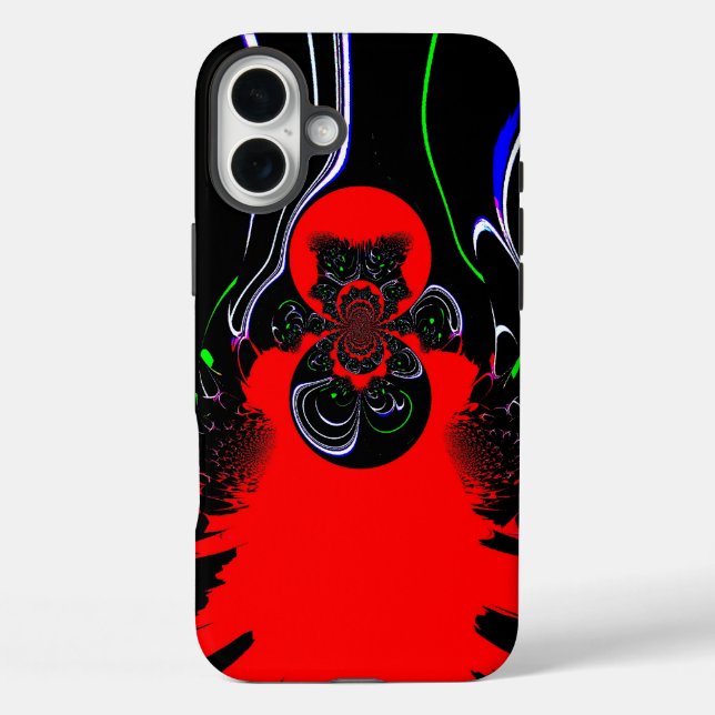 Kaleidoscope Fluid Art Print Case-Mate iPhone Case (Back)