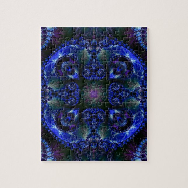 Kaleidoscope Fractal 532 Jigsaw Puzzle (Vertical)