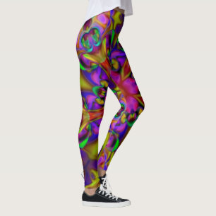 Kaleidoscope Fractal - Apophysis II + your ideas Leggings