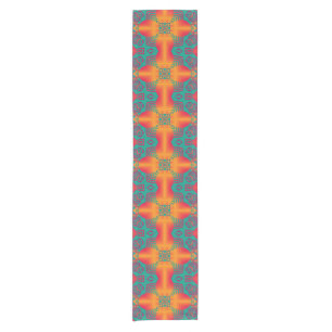 Kaleidoscope Fractal Pattern Ia + your ideas Short Table Runner