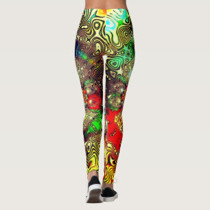 "Kaleidoscope Fury" Comfort Leggings