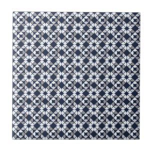 Kaleidoscope Geometric Pattern Ceramic Tile