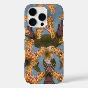 Kaleidoscope Giraffe Mandala: Abstract Safari Art iPhone 16 Pro Case