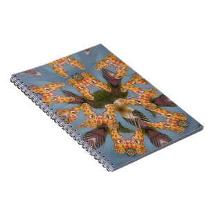 Kaleidoscope Giraffe Mandala: Abstract Safari Art Notebook