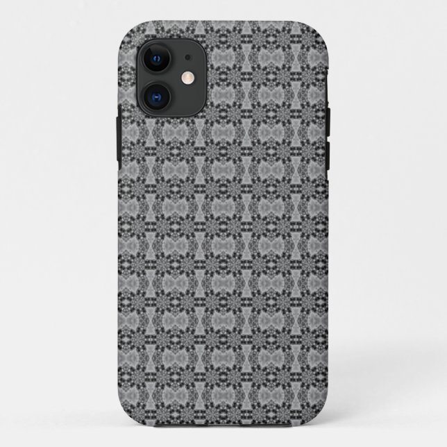 Kaleidoscope Grau Case-Mate iPhone Case (Back)