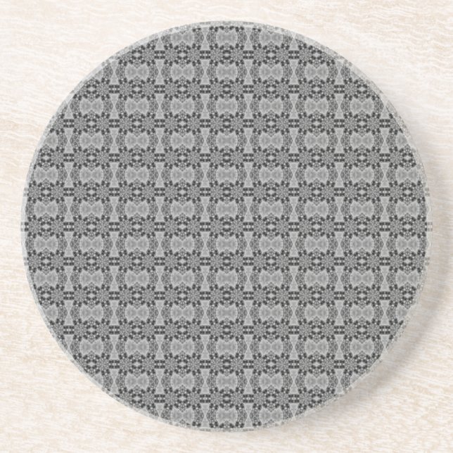 Kaleidoscope Grau Coaster (Front)