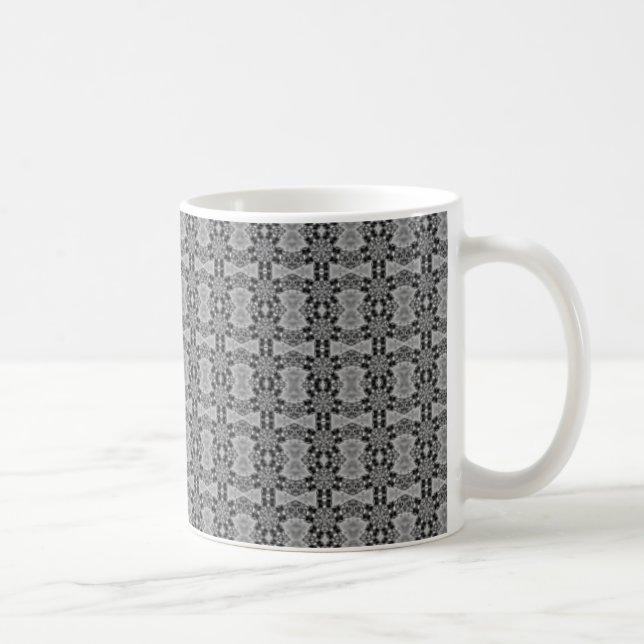 Kaleidoscope Grau Coffee Mug (Right)