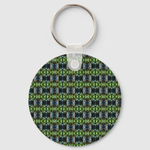 Kaleidoscope Grün Key Ring