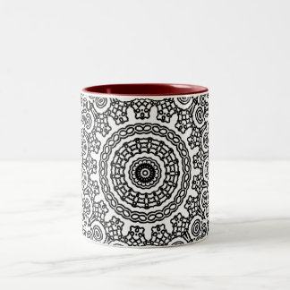 Kaleidoscope Hibiscus Mug