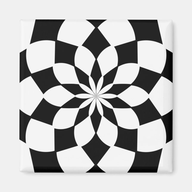 Kaleidoscope ‘K2 SQ’ Magnet (Front)