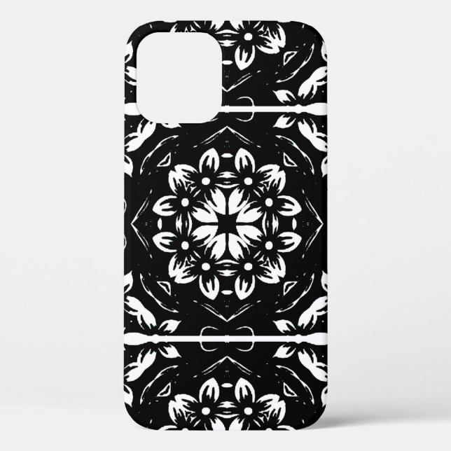 Kaleidoscope mandala art Case-Mate iPhone case (Back)