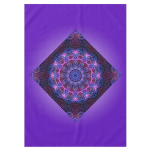Kaleidoscope Mandala Hearts + your idea Tablecloth