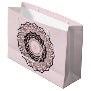 Kaleidoscope , mandala large gift bag