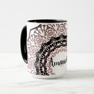 Kaleidoscope , mandala mug