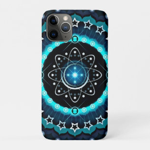 Kaleidoscope Mandala with Black Background  iPhone 11 Pro Case