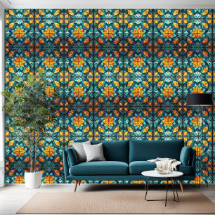 Kaleidoscope Mandella Tilles Wallpaper