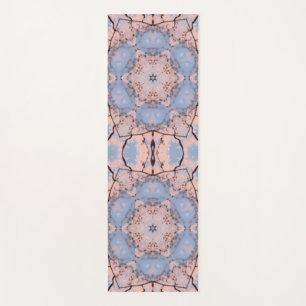 Kaleidoscope Morning Blue & Frost Pink Yoga Mat