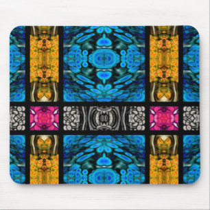 Kaleidoscope Mosaic I + your ideas Mouse Pad