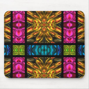 Kaleidoscope Mosaic II + your ideas Mouse Pad