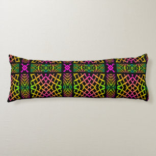Kaleidoscope Mosaic III + your ideas Body Cushion