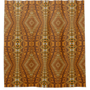 Kaleidoscope Mosaic IV + your ideas Shower Curtain