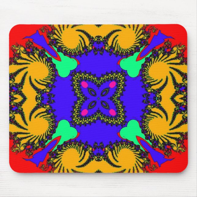 Kaleidoscope Mouse Pad (Front)