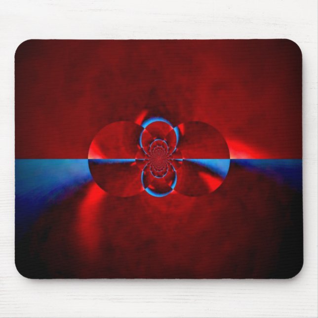 Kaleidoscope Mouse Pad - Abstract Design (Front)