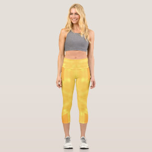 Kaleidoscope of a Bright Sunrise  Capri Leggings