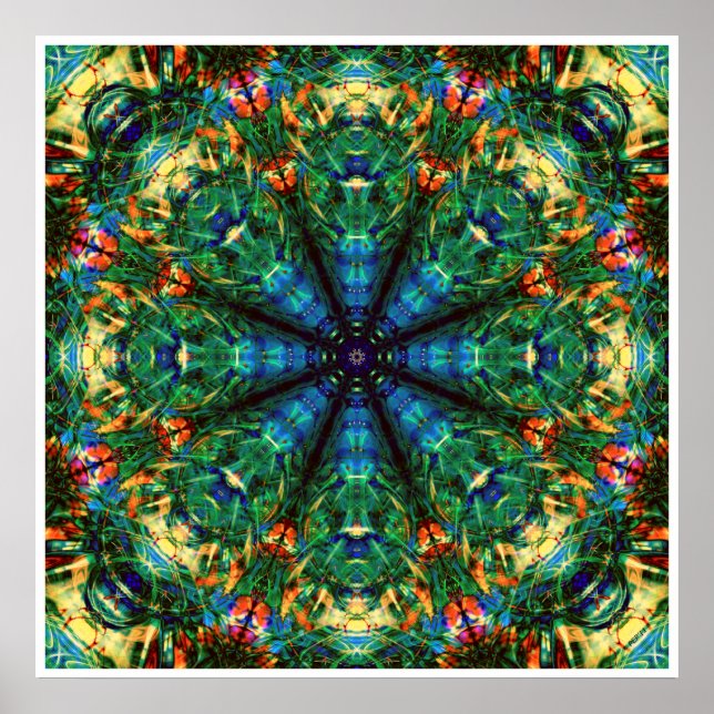Kaleidoscope of Colours Poster (Front)