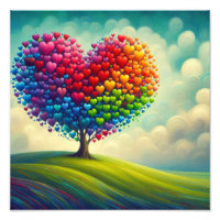 Kaleidoscope of Hearts Tree