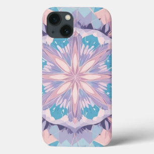 Kaleidoscope Pastel Colours iPhone Case