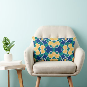  Kaleidoscope Pattern Lumbar Cushion