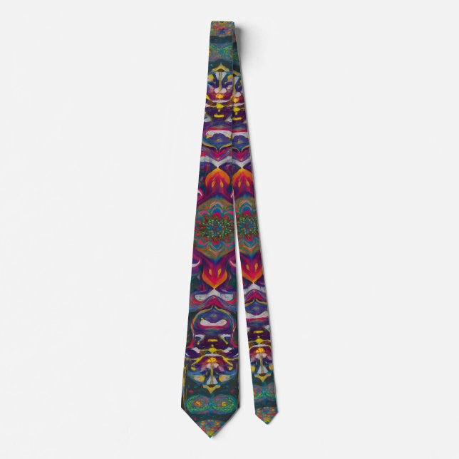 Kaleidoscope Pattern Tie (Front)